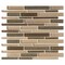 Andova Tiles ANDOVA TILES Reign 2" x 0.25" Straight Edge Glass Mosaic Wall Tile ANDREI533 - alternate 1